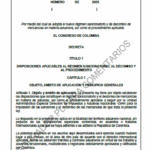 PROYECTO DE LEY – RÉGIMEN SANCIONATORIO:
