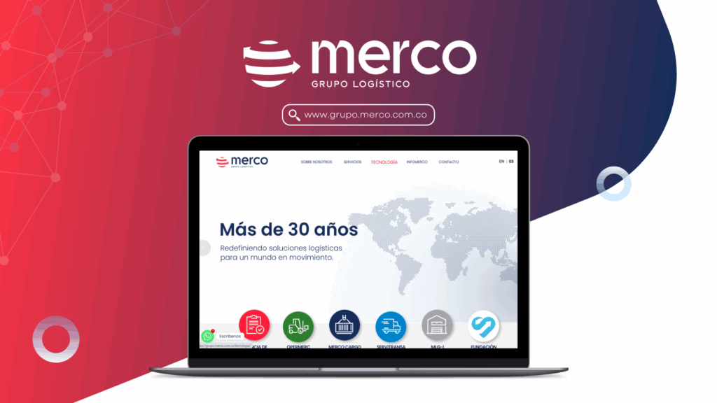 GRUPO MERCO RENUEVA SU PRESENCIA DIGITAL: UNA VENTANA AL FUTURO LOGÍSTICO